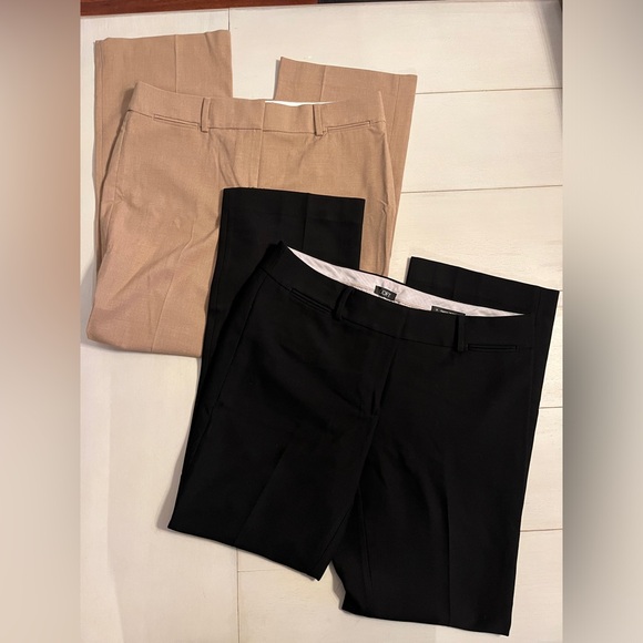 Loft Marisa Trouser Size 8 Black and Khaki/Tan - Picture 2 of 2
